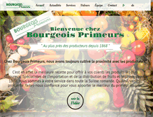 Tablet Screenshot of bourgeois-primeurs.ch